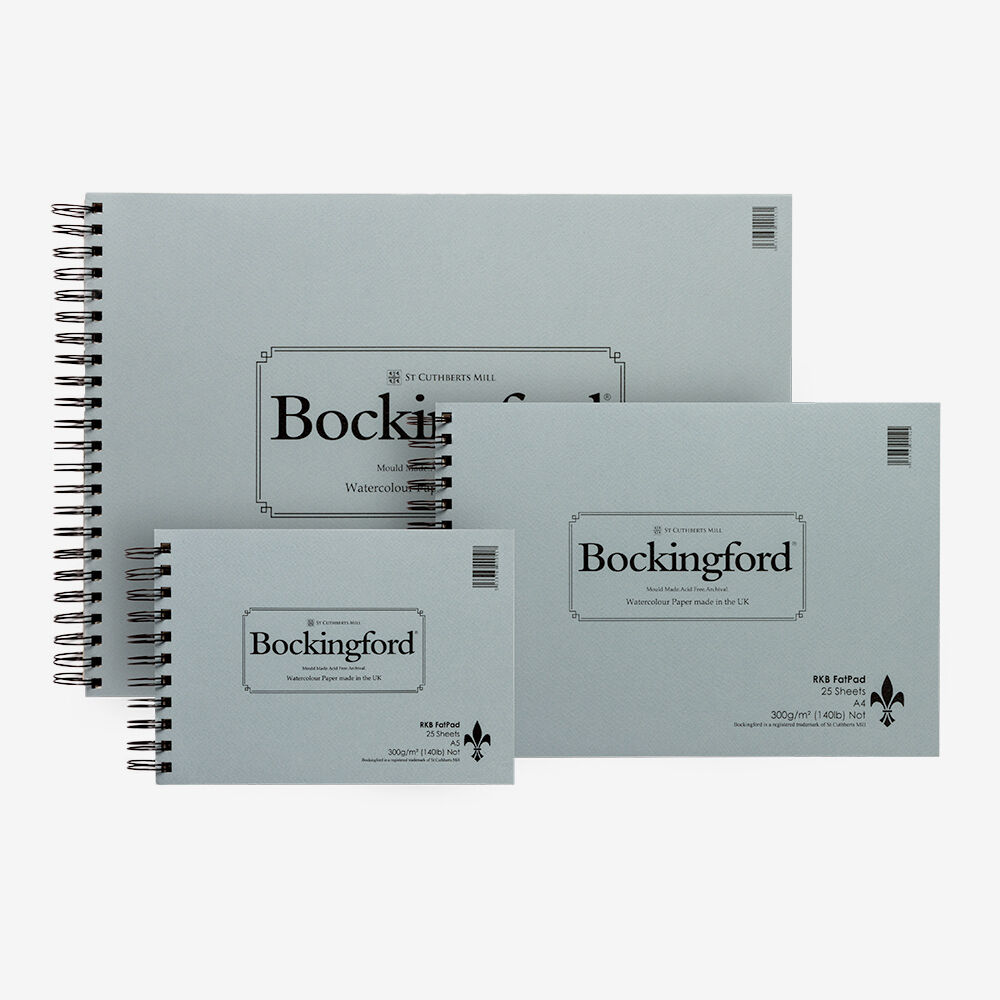 Bockingford Spiral Fat Pad : A3 : 25 Sheets : Not | Jackson's Art - View #12