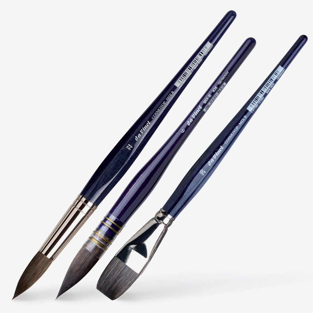 Da Vinci 5830 Serie Wasser Farbe Bürste eingezogen 22 x 1,15 x 30 cm blau Pinsel Da Vinci 5830 Serie Wasser Farbe Bürste eingezogen 22 x 1,15 x 30 cm blau Pinsel