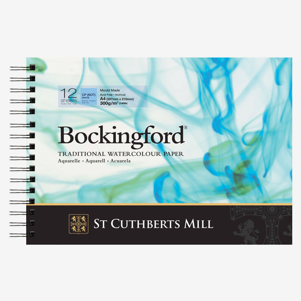 Bockingford Spiral Fat Pad : Landscape : 15x42cm : 16.5x6in : 25 Sheets : Rough | Jackson's Art - View #13