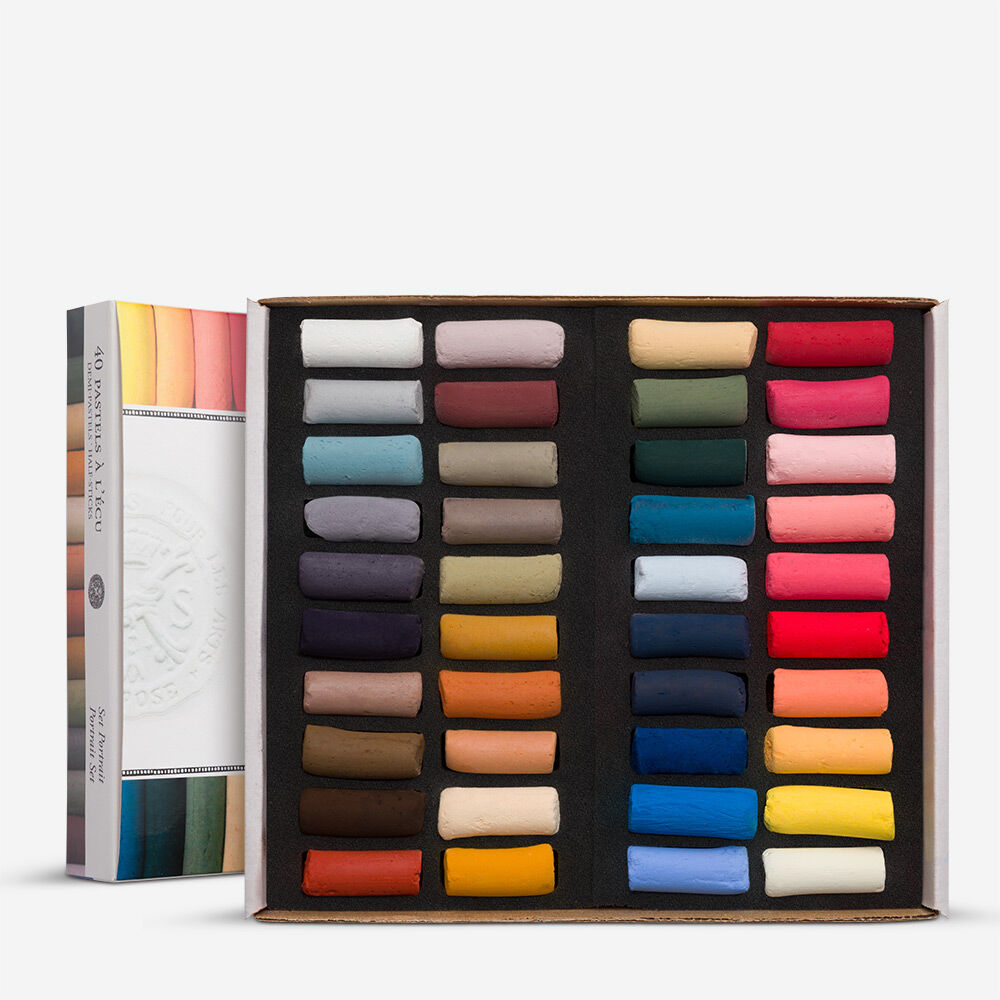 Sennelier Soft Pastel : Half Stick Set Of 40 : Portrait