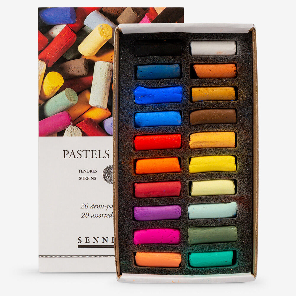 Sennelier Soft Pastel : Half Stick : Set Of 20 | Jackson's Art