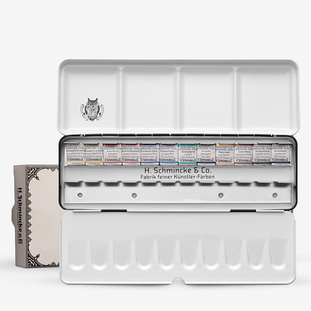 Schmincke Aquarellfarbe Gold - Künstler Aquarell Im Halbnäpfchen