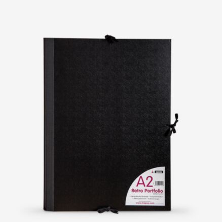 Zwarte portfolio map | A3 formaat | afm 48x37 cm | 1 stuk