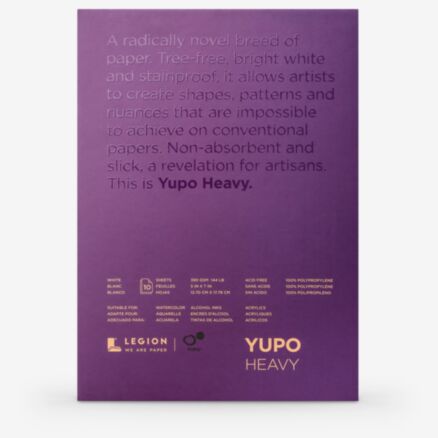 Yupo Heavy Mini Pad 2.5 X 3.5 Inches