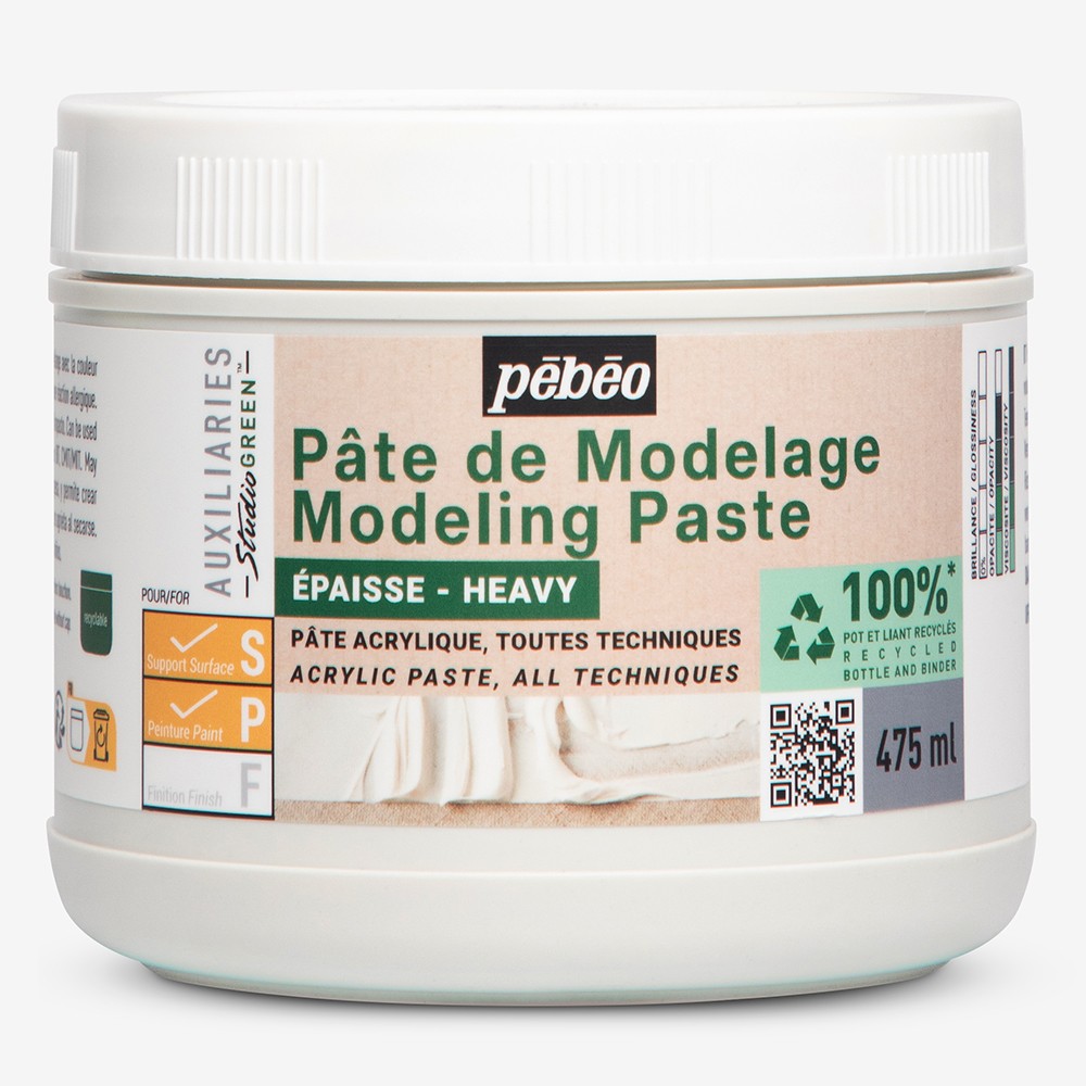 Pebeo : Studio Green : Heavy Modeling Paste : 475ml