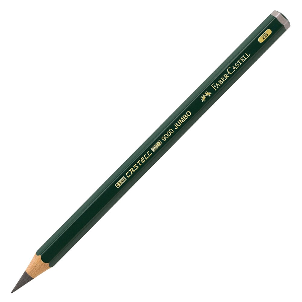 Faber-Castell : Series 9000 : Jumbo Graphite Pencil : 2B