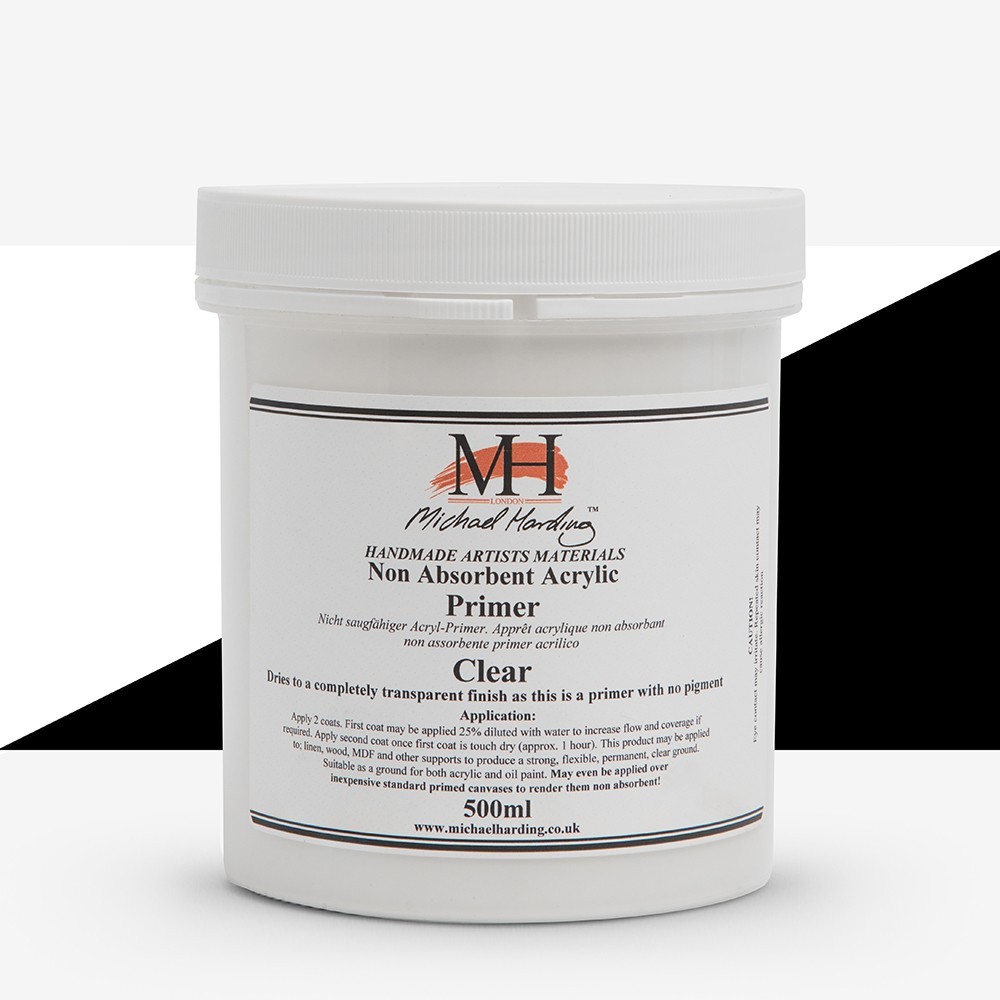 Michael Harding : Non-Absorbent Acrylic Primer : 1000ml : Clear
