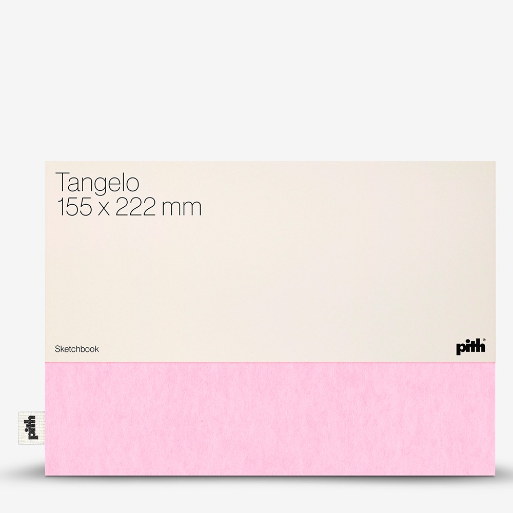 PITH : Tangelo Sketchbook : Landscape : 200gsm : 155x222mm : Pink