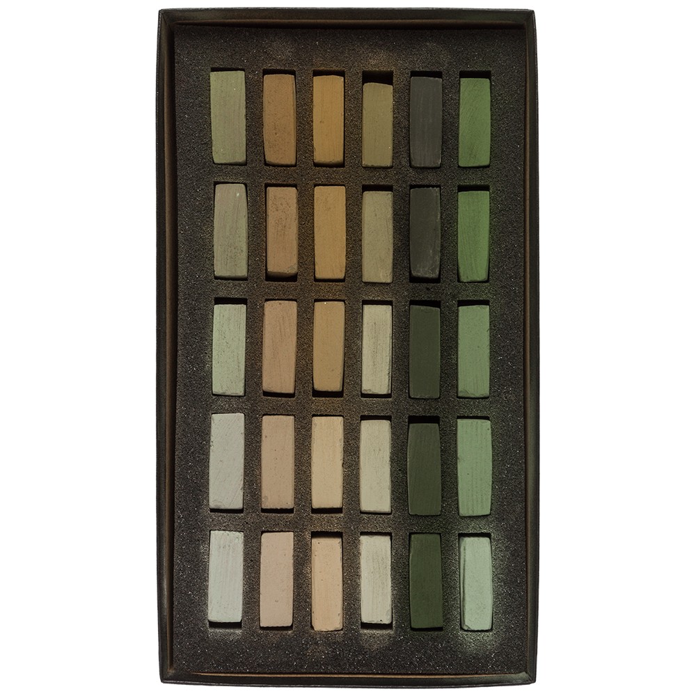 Terry Ludwig : Soft Pastel Set : 30 Neutral Greens