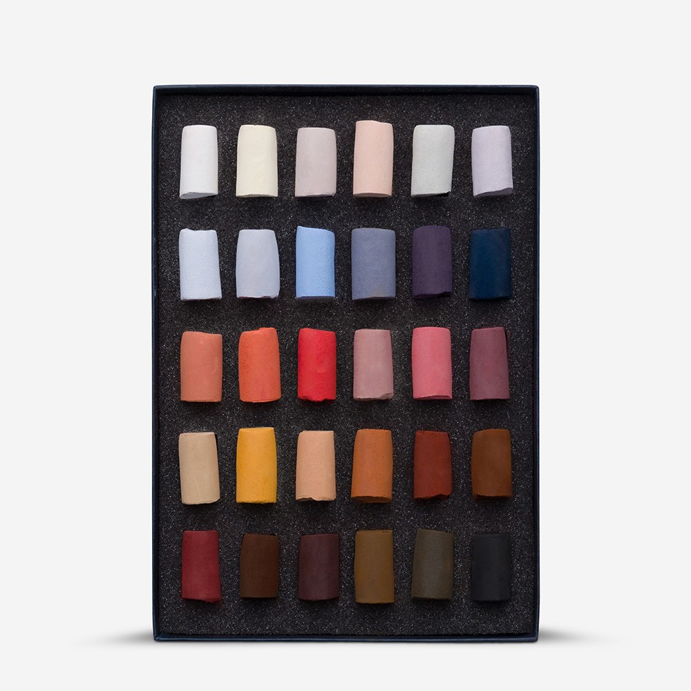 Unison Colour : Soft Pastel : Emma Colbert Animal Set of 30 Half Sticks