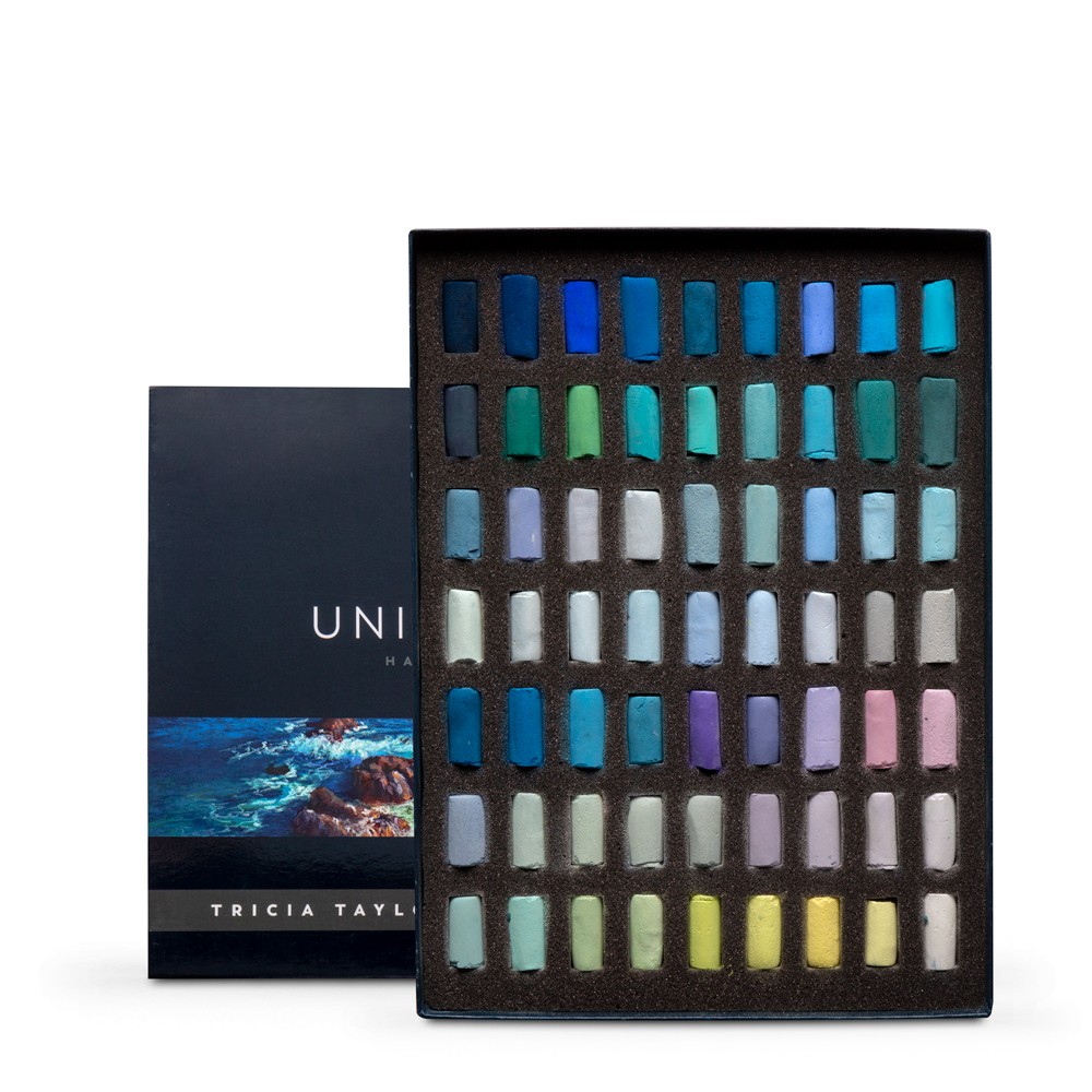Unison Colour : Soft Pastel : Tricia Taylor Seascape Set of 63 Half Sticks