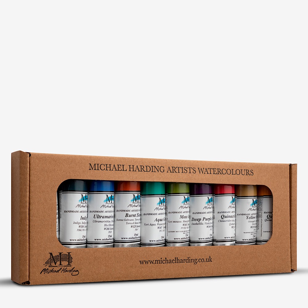 Michael Harding : Professional Watercolour : South African Landscape Set of 10 : 15ml
