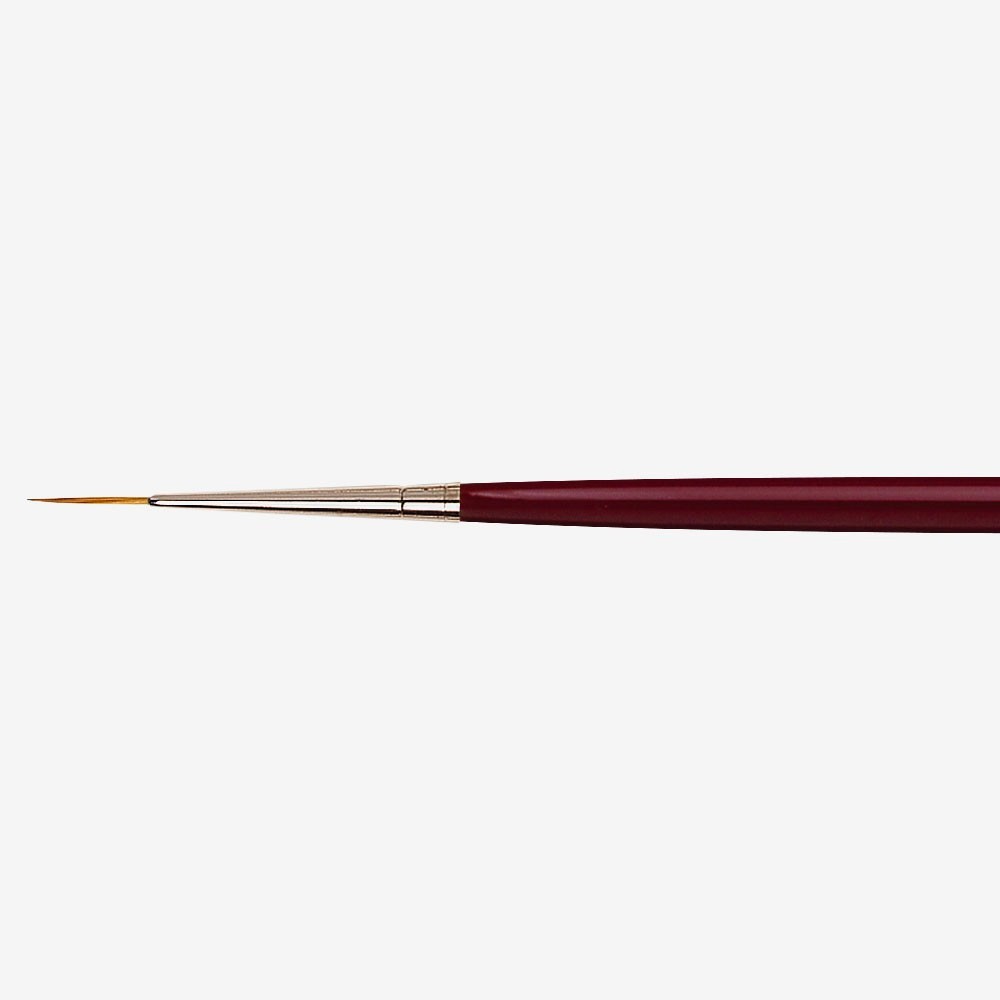 Da Vinci: Kolinsky Rotmarderhaar Liner rot Serie 1210 Größe: 5/0