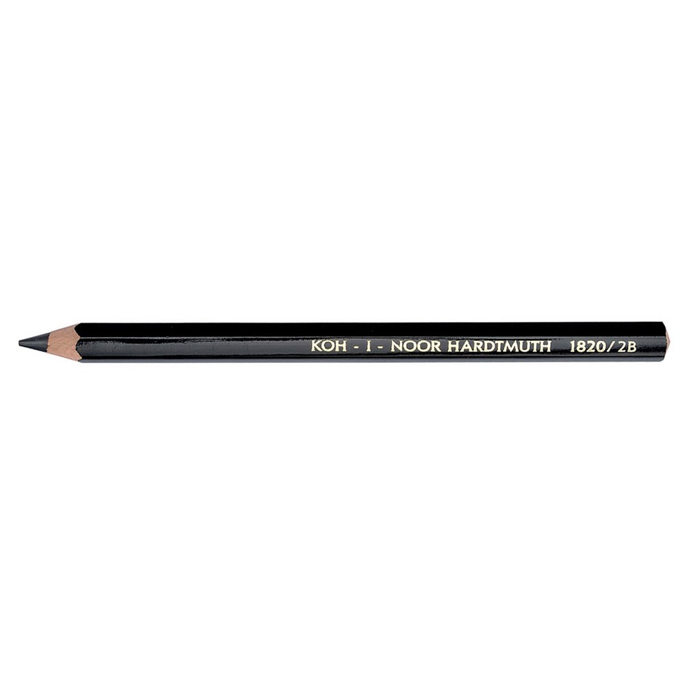 Koh-I-Noor : Jumbo Graphite Pencil 1820 : 10mm Diameter : 2B