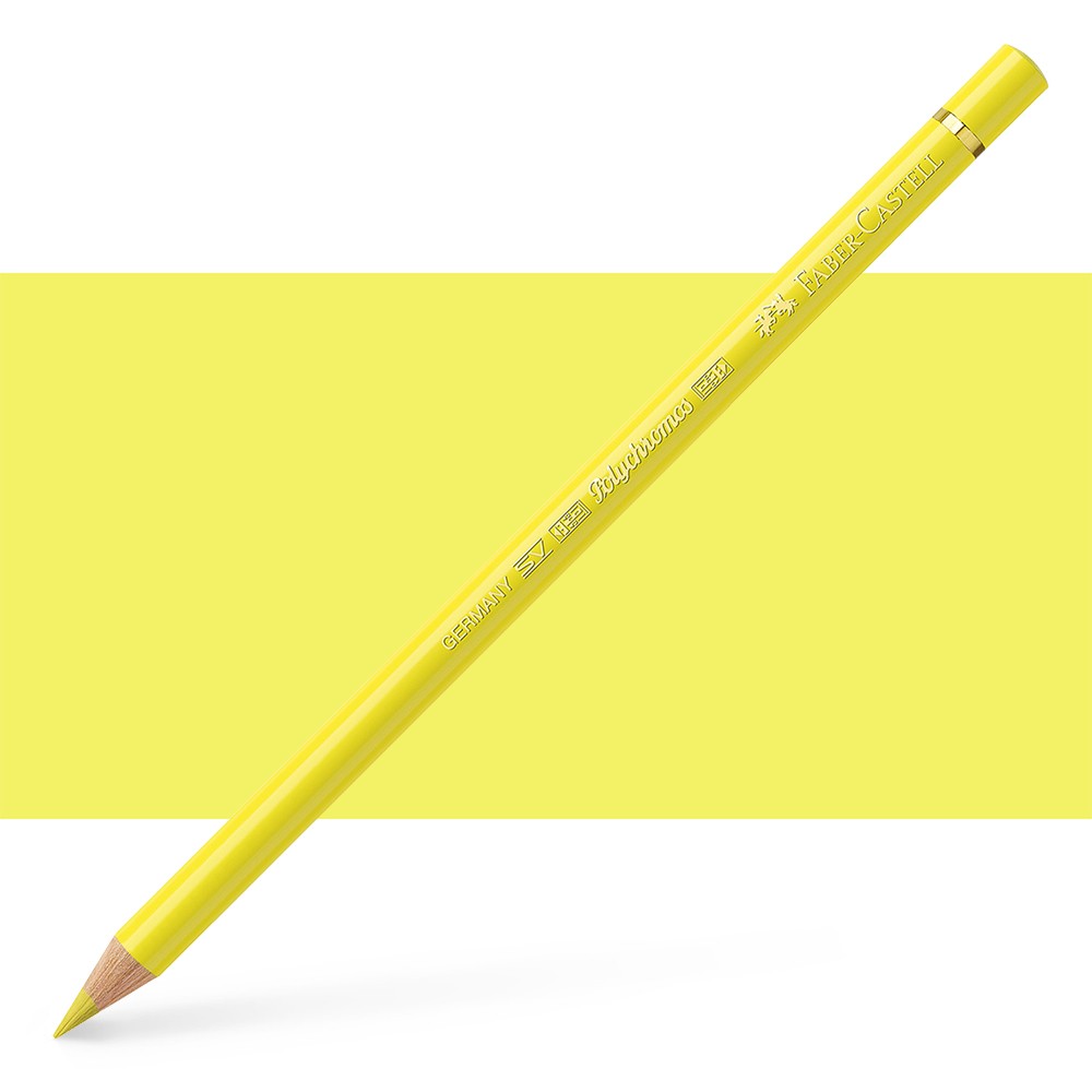Faber Castell Polychromos Stift - Licht gelb glasiert