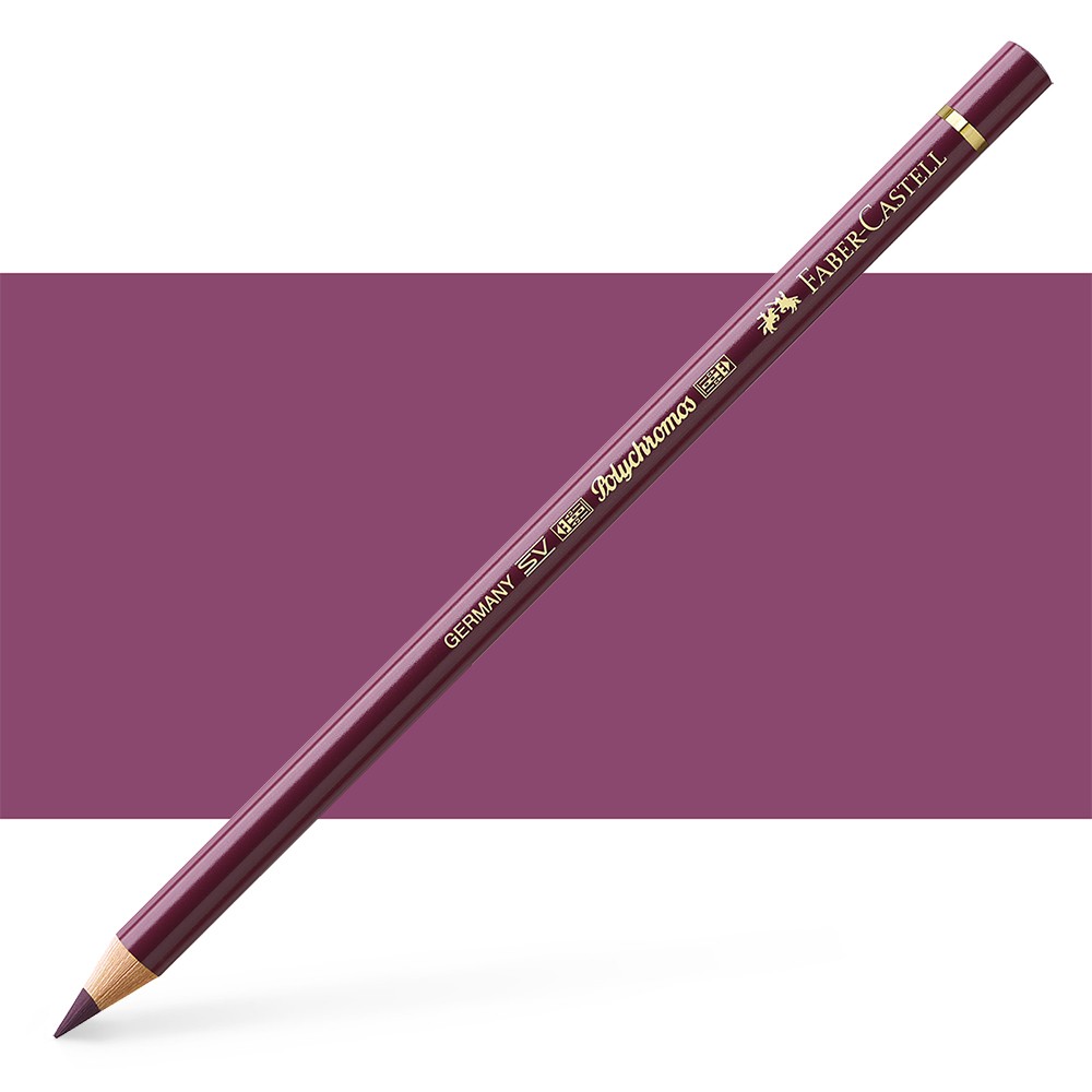 Faber-Castell : Polychromos Pencil : Red Violet