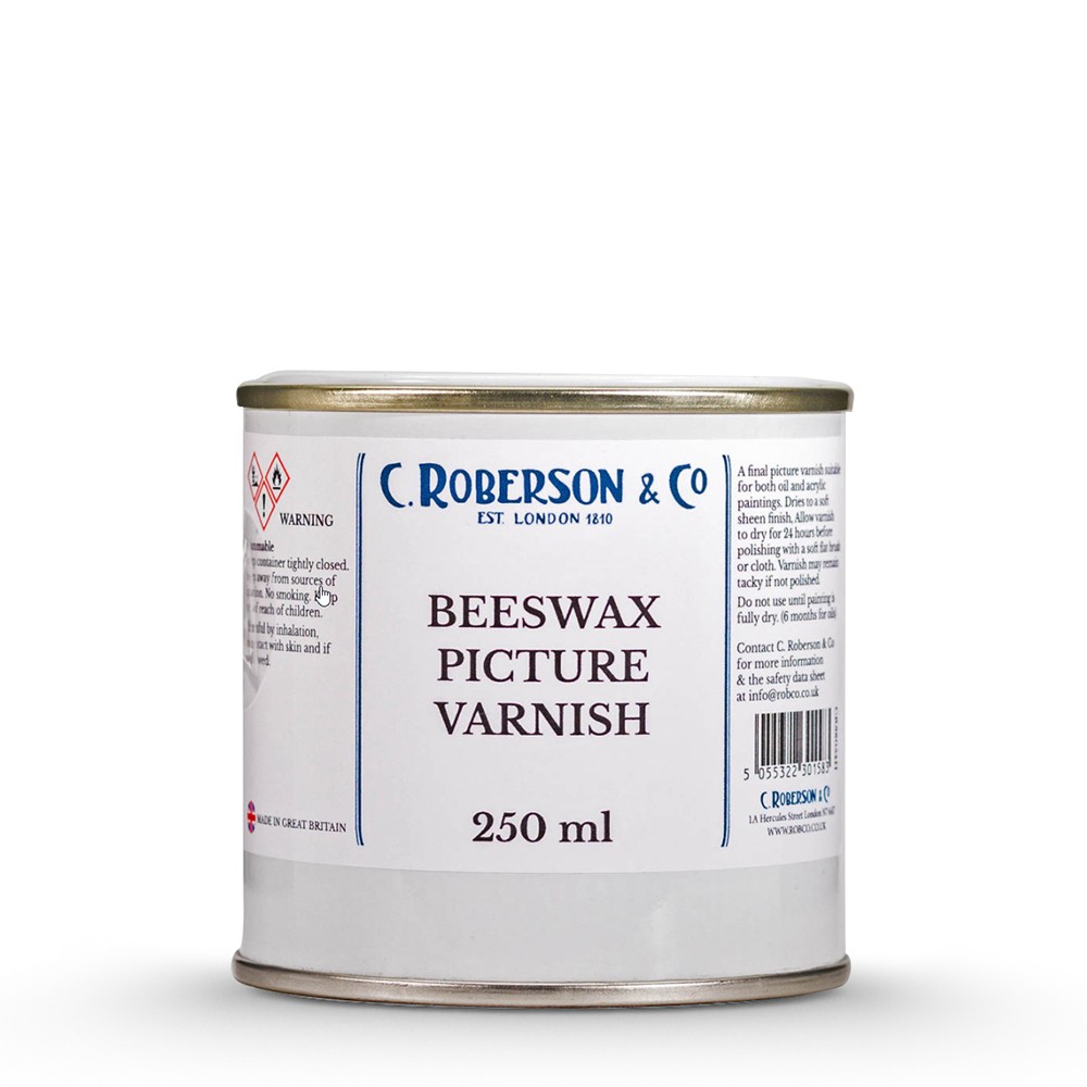 Roberson : Beeswax Picture Varnish : 250ml
