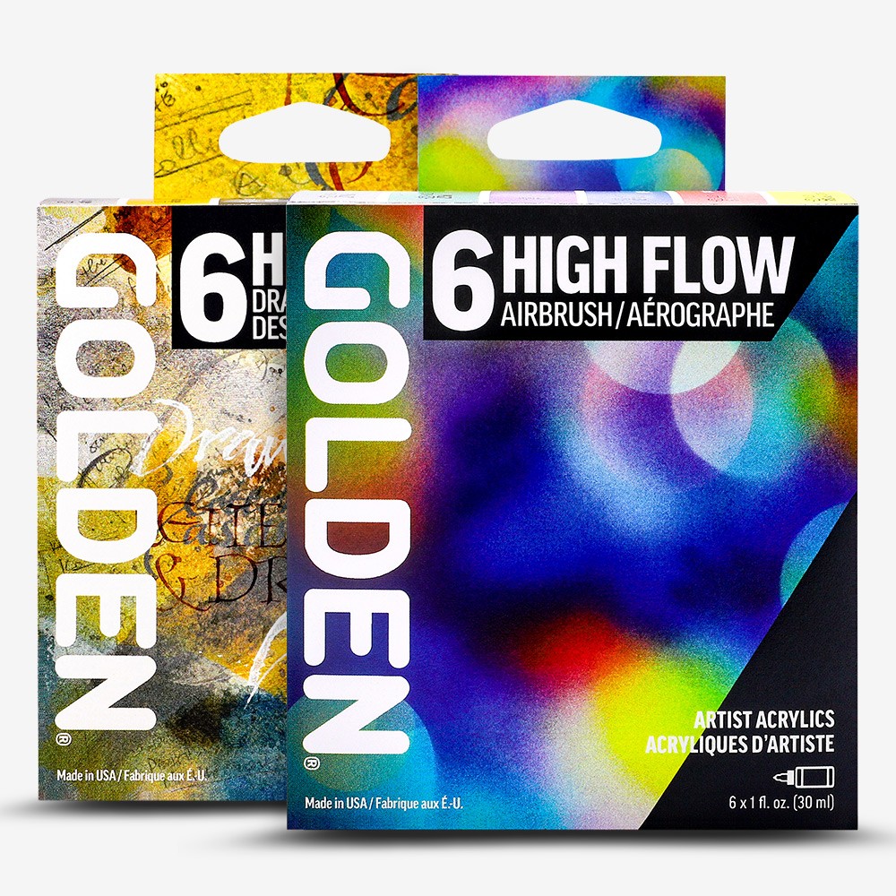 Golden : High Flow Acrylic Paint Sets