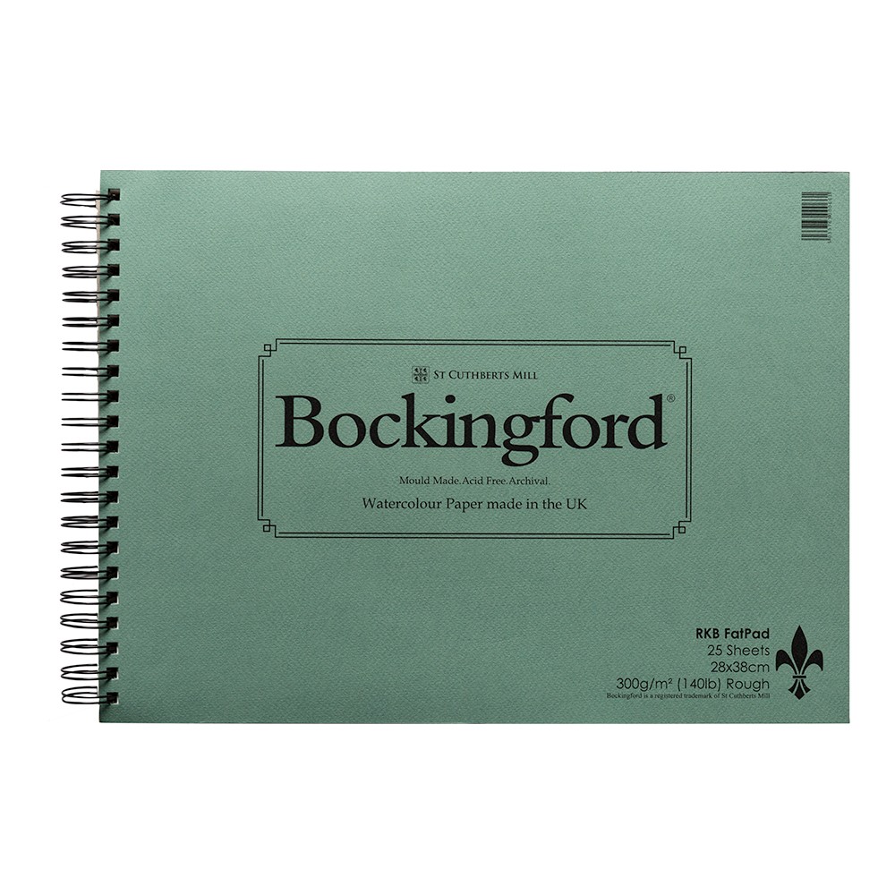 Bockingford: Spirale Fat Pad 11X15in ROUGH - 25 s