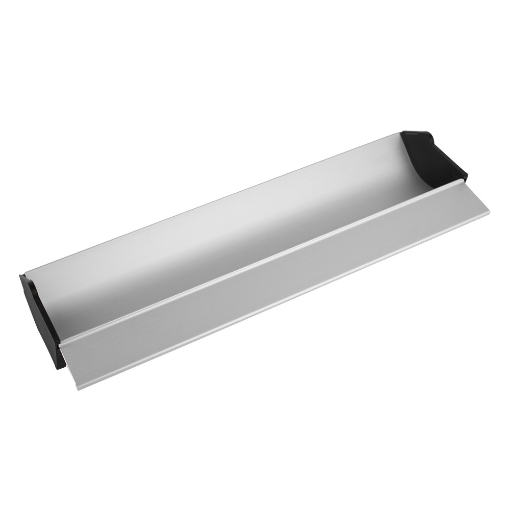 Jackson's : Aluminium Coating Trough : 18 inches : with plastic removable end caps