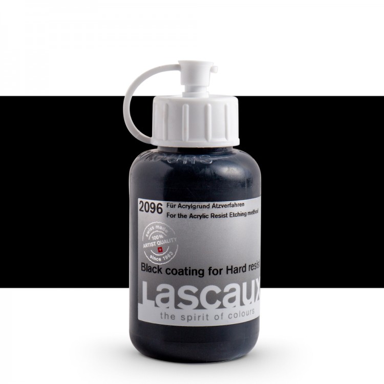 Lascaux : Black Coating for Hard Resist : 85ml