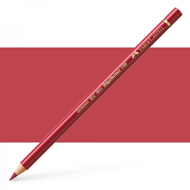 Faber Castell Polychromos Stift - Mitte CADMIUM rot