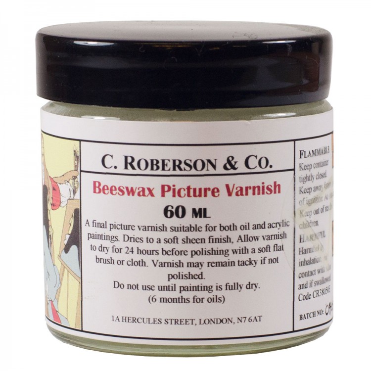 Roberson : Beeswax Picture Varnish : 60ml