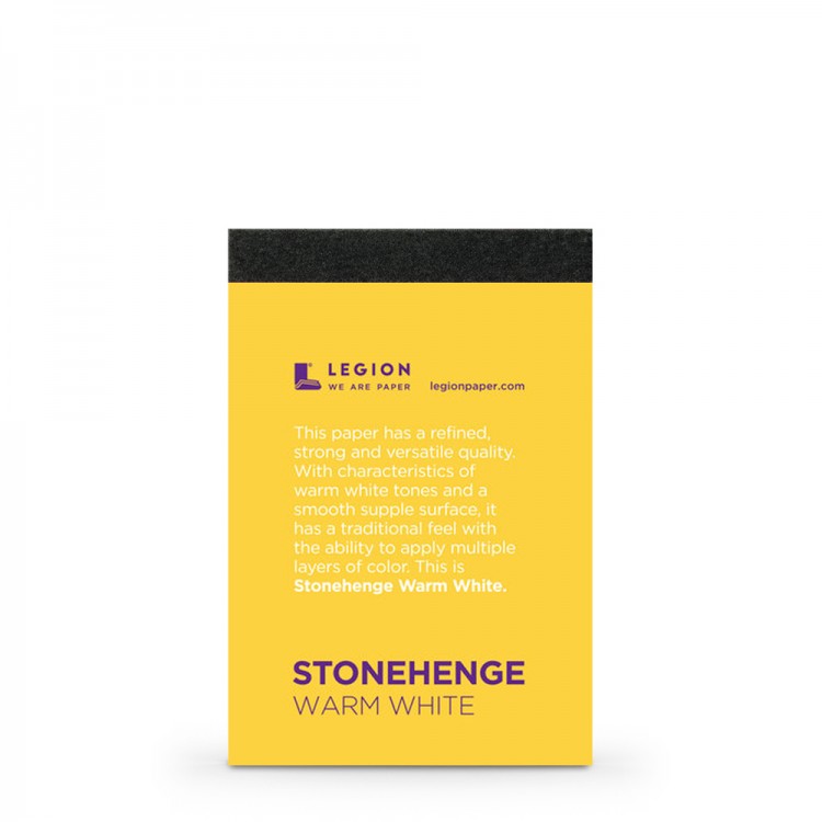 Stonehenge : Warm White Pad : 6.3x9.5cm