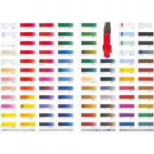 Ara : Acrylic Paint : Printed Colour Chart