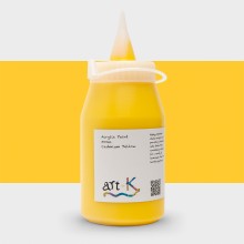 Art-K : Acrylic Paint : 500ml : Cadmium Yellow