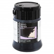 Daler Rowney : Acrylic Medium : Gesso Primer : 250ml : Black
