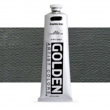 Golden : Heavy Body : Acrylic Paint : 148ml : Graphite Grey