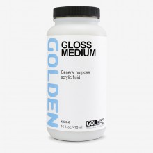 Golden : Gloss Medium (Polymer Medium Gloss) : 473ml (16oz)