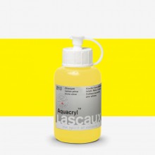 Lascaux : Aquacryl : Artists' Watercolour Paint : 85ml : Lemon Yellow