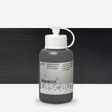 Lascaux : Aquacryl : Artists' Watercolour Paint : 85ml : Antracite Black