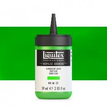 Liquitex : Professional : Acrylic Gouache : 59ml : Fluorescent Green