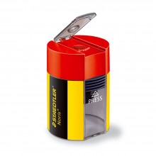 Staedtler : Pencil Sharpener : Yellow Black & Red