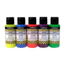 AV Premium Airbrush Paint: Fluoreszierende 5 Farbe Set