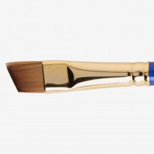 Daler Rowney Sapphire Pinsel: Serie 57 gewinkelt Shader Größe 1/2 in