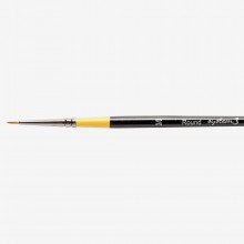 Daler Rowney : System 3 : Acrylic Brush : Sy85 Sh Round : 3/0