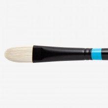 Princeton : Aspen : Synthetic Bristle Brush : Series 6500 : Long Handle : Filbert : Size 10