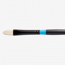 Princeton : Aspen : Synthetic Bristle Brush : Series 6500 : Long Handle : Filbert : Size 6