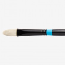 Princeton : Aspen : Synthetic Bristle Brush : Series 6500 : Long Handle : Filbert : Size 8