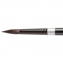 Silver Brush : Black Velvet : Squirrel & Risslon Brush : Series 3000S : Round : Size 14