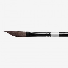 Silver Brush : Black Velvet : Squirrel & Risslon Brush : Series 3012S : Dagger Striper : Size 1/4in