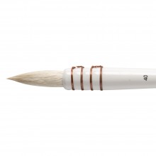 Silver Brush : Atelier Blending Quill : Series 5325S : Round : Size 40