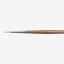 Winsor & Newton : Artists' Oil : Synthetic Hog Brush : Round : Size 2