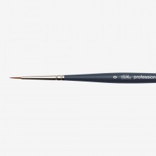 Winsor & Newton : Professional Watercolour : Synthetic Sable Brush : Round : Size 0