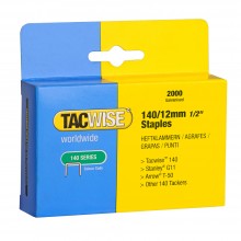 Tacwise : 140 Staples : 12mm : Box of 2000