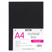 Mapac : Archival Box : A4 : Black